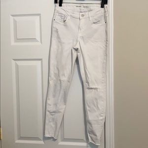 Old Navy Mid-Rise RockStar Destroyed Skinnies